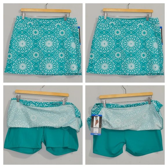 Skort Sportif Floral Marine Tranquility By Colorado Clothing - Taille S - Neuf Sans Étiquettes